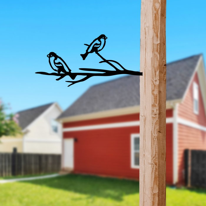 Aberto Design Bird On The Branch 08 - Negro